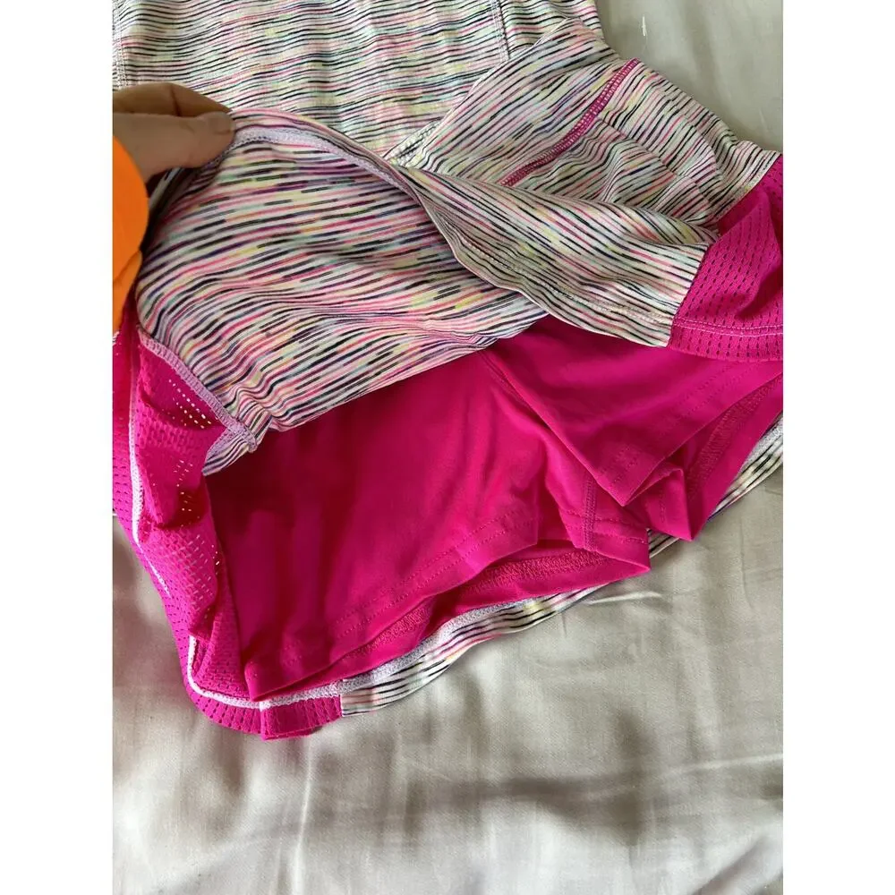 C9 Neon Multi Color Athletic Shirt And Skirt size 7